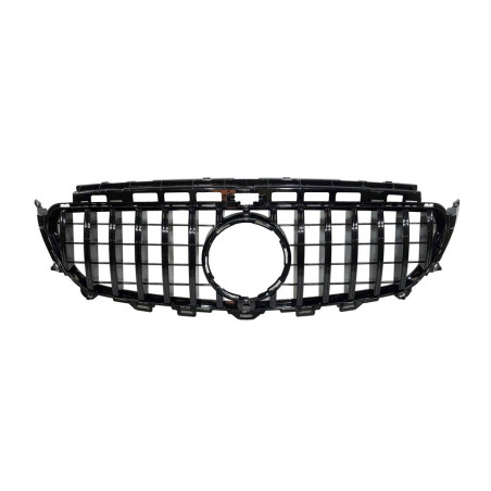 Griglia Mercedes W213 / C238 Look GT Full Black Fotocamera (Cod. E-TCM0310)