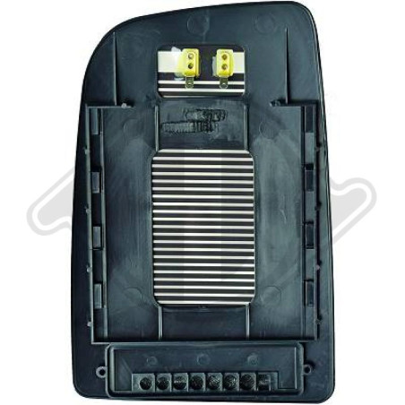 Vetro specchio Specchio esterno Volkswagen Crafter 06-16 (Cod. D-1663026)