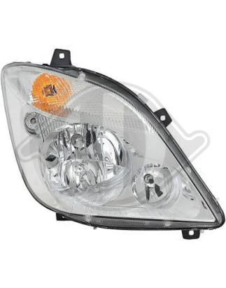Faro principale 17N° funzioni spia: 4 Mercedes Sprinter 06-13 (Cod. D-1663080)