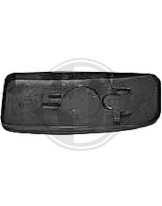 Vetro specchio Specchio esterno Volkswagen Crafter 06-16 (Cod. D-1663129)