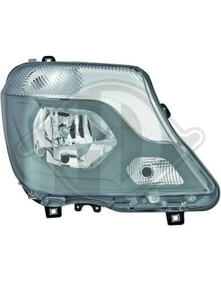 Faro principale 17N° funzioni spia: 6 Mercedes Sprinter 13-18 (Cod. D-1663180)