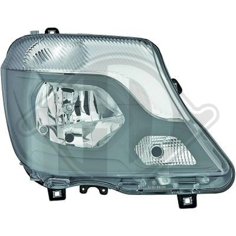 Faro principale 17N° funzioni spia: 6 Mercedes Sprinter 13-18 (Cod. D-1663180)
