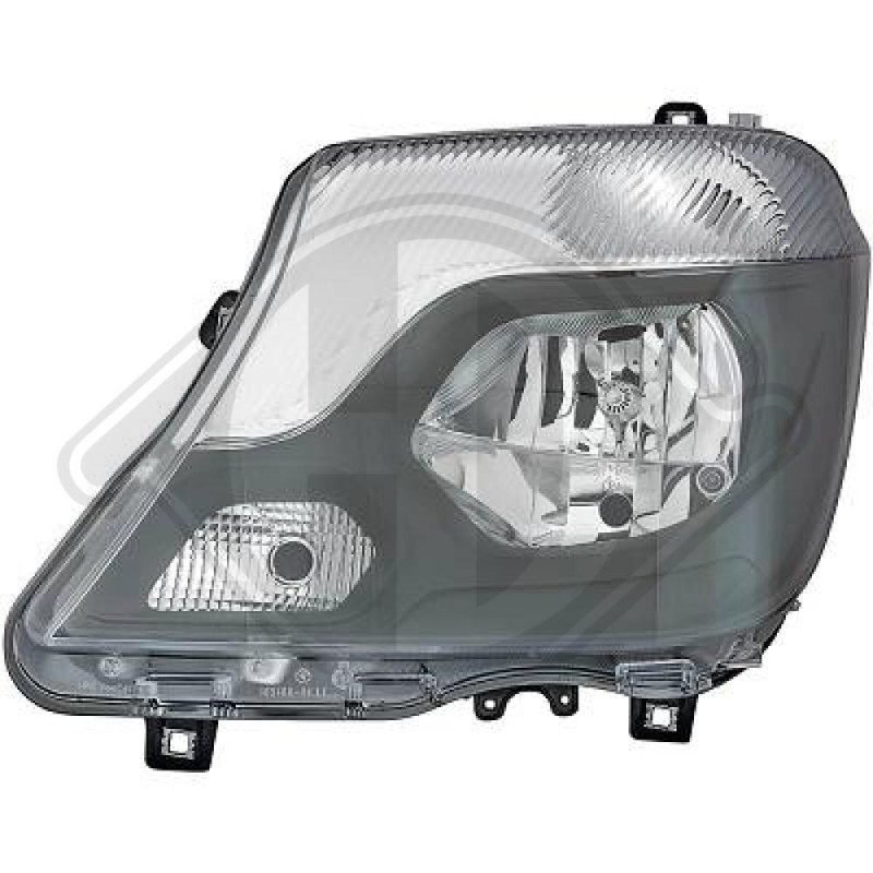 Faro principale 17N° funzioni spia: 6 Mercedes Sprinter 13-18 (Cod. D-1663181)