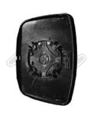 Vetro specchio Specchio esterno Mercedes Vito VAN/V-Class 96-03 (Cod. D-1665226)