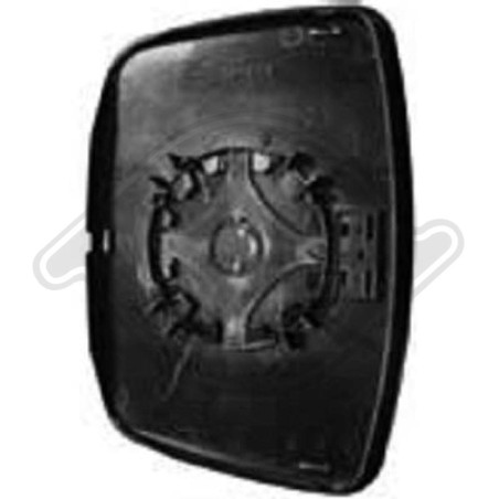 Vetro specchio Specchio esterno Mercedes Vito VAN/V-Class 96-03 (Cod. D-1665226)