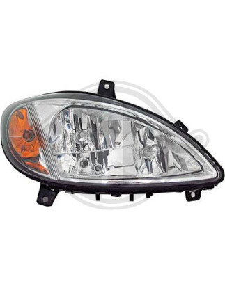 Faro principale 17N° funzioni spia: 5 Mercedes Viano/Vito W639 03-10 (Cod. D-1666082)