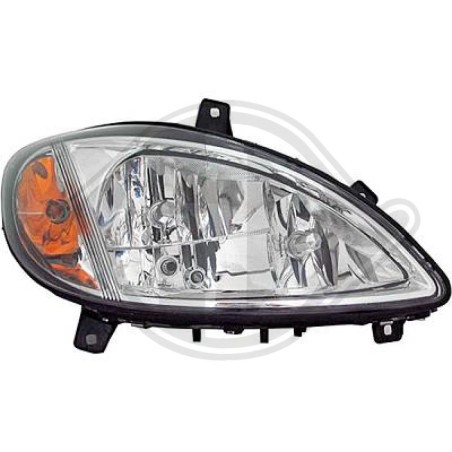 Faro principale 17N° funzioni spia: 5 Mercedes Viano/Vito W639 03-10 (Cod. D-1666082)