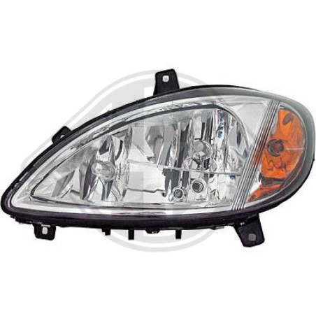 Faro principale 17N° funzioni spia: 5 Mercedes Viano/Vito W639 03-10 (Cod. D-1666083)