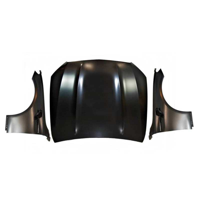 Cofano E Parafanghi Mercedes W213 2016-2019 / C238 Look AMG E63 Metallo (Cod. E-TCM02072044)
