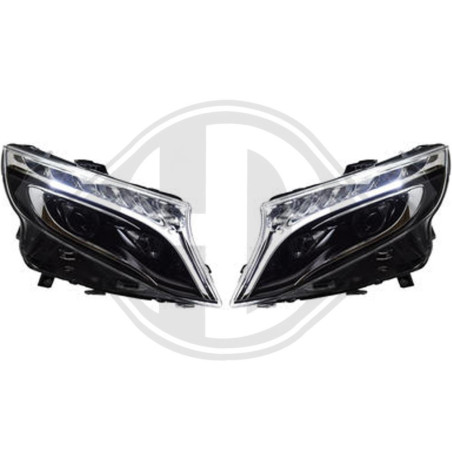 SET FARI ANTERIORI Mercedes VITO (W447) 14- (Cod. D-1668380)