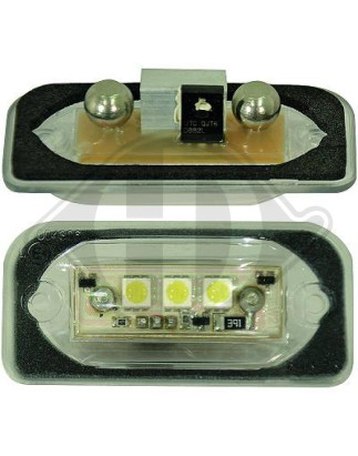 Luce targa Mercedes (C180-320)W203 00-08 (Cod. D-1671192)