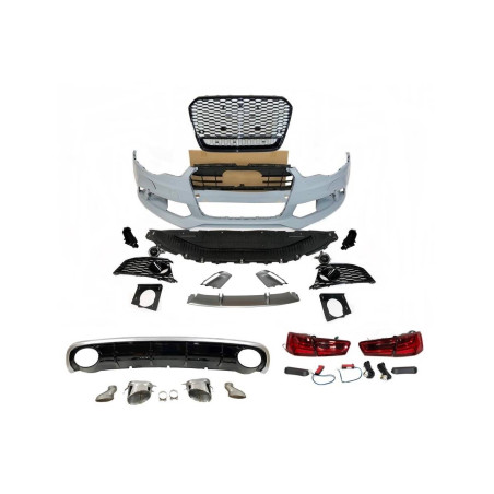 Kit Estetico Audi A6 C7 Sedan 2011-2014 Look RS6 (Cod. E-TCA01620163116)