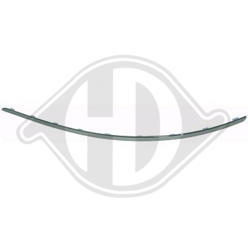Modanatura decorativa/ protettiva Paraurti Mercedes classe C W204 07-11 (Cod. D-1672069)