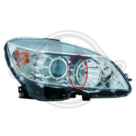 Faro anteriore sinistro Mercedes classe C W204 07-11 (Cod. D-1672081)