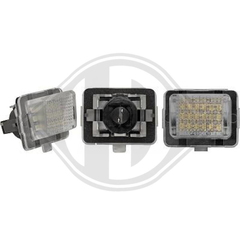 Luce targa Mercedes classe C W204 07-11 (Cod. D-1672192)