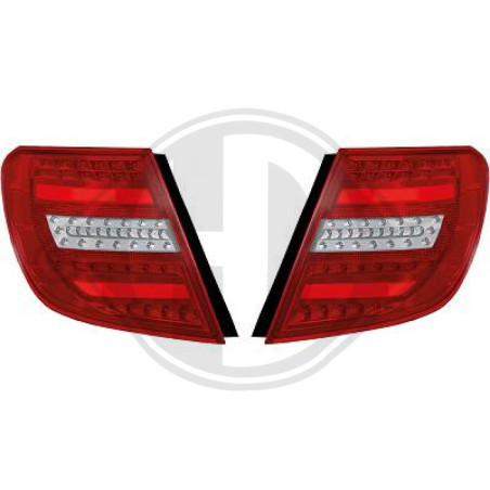 Kit fanalino posteriore Mercedes classe C W204 11-15 (Cod. D-1672395)