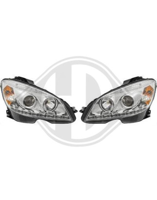 SET FARI ANTERIORI Mercedes classe C W204 07-11 (Cod. D-1672485)
