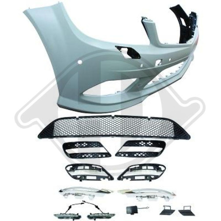 Paraurti Mercedes classe C W204 07-11 (Cod. D-1672550)