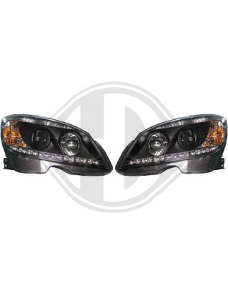 SET FARI ANTERIORI Mercedes classe C W204 07-11 (Cod. D-1672580)