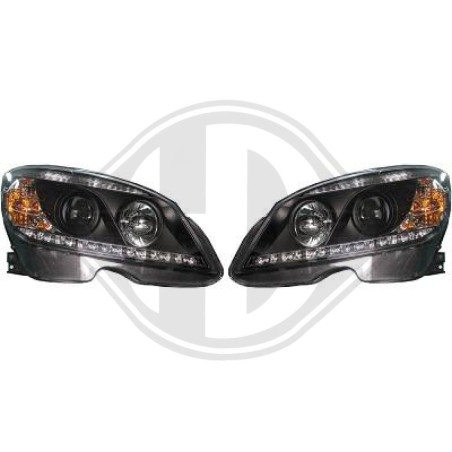 SET FARI ANTERIORI Mercedes classe C W204 07-11 (Cod. D-1672580)