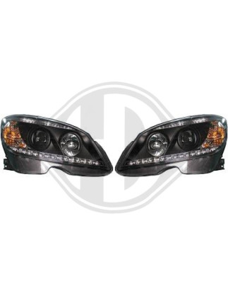 SET FARI ANTERIORI Mercedes classe C W204 07-11 (Cod. D-1672585)