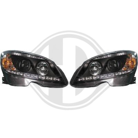 SET FARI ANTERIORI Mercedes classe C W204 07-11 (Cod. D-1672585)