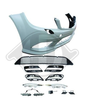 Paraurti Mercedes classe C W204 07-11 (Cod. D-1672650)