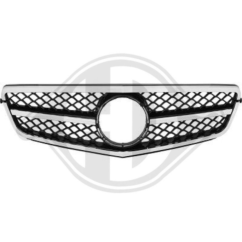 Inserto griglia radiatore Mercedes classe C W204 11-15 (Cod. D-1672740)