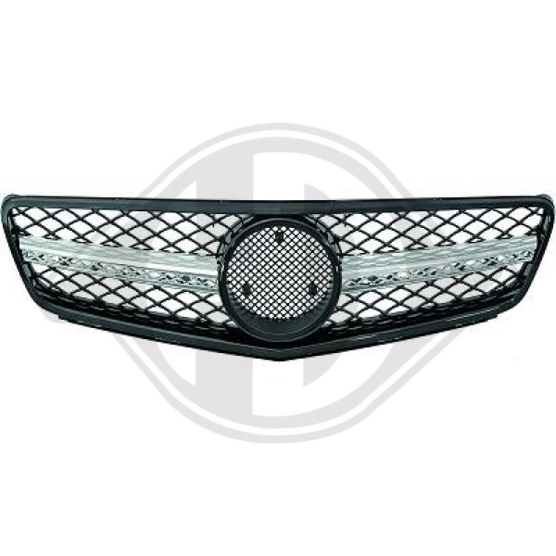 Inserto griglia radiatore Mercedes classe C W204 11-15 (Cod. D-1672741)