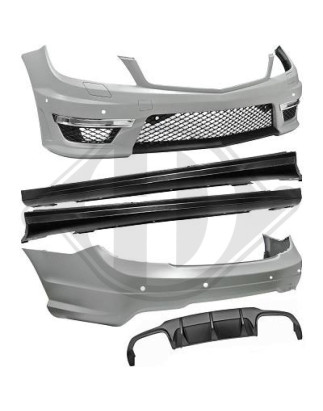 Paraurti anteriore Mercedes classe C W204 11-15 (Cod. D-1672750)