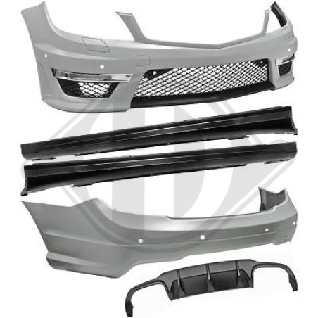 Paraurti anteriore Mercedes classe C W204 11-15 (Cod. D-1672750)