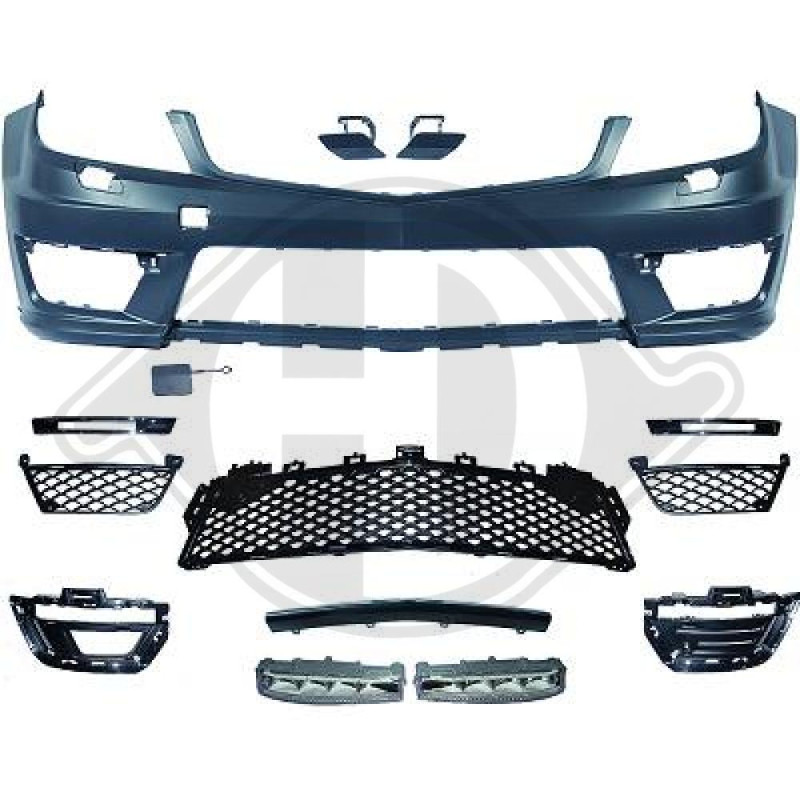 Paraurti anteriore Mercedes classe C W204 11-15 (Cod. D-1672850)