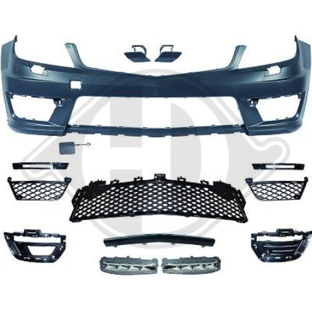 Paraurti anteriore Mercedes classe C W204 11-15 (Cod. D-1672850)