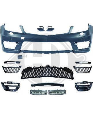 Paraurti anteriore Mercedes classe C W204 11-15 (Cod. D-1672851)