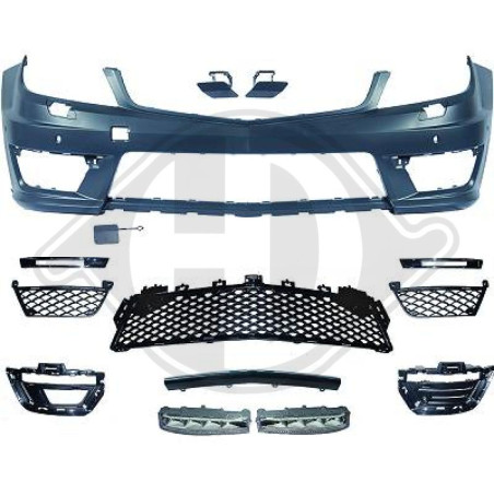 Paraurti anteriore Mercedes classe C W204 11-15 (Cod. D-1672851)