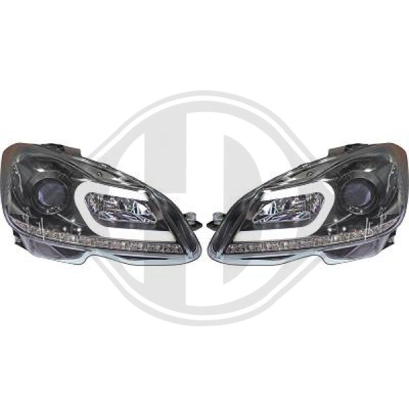 SET FARI ANTERIORI Mercedes classe C W204 11-15 (Cod. D-1672885) SET FARI ANTERIORI Mercedes classe C W204 11-15 (Cod. D-1672885)
