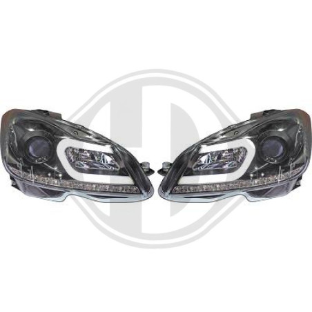 SET FARI ANTERIORI Mercedes classe C W204 11-15 (Cod. D-1672885)