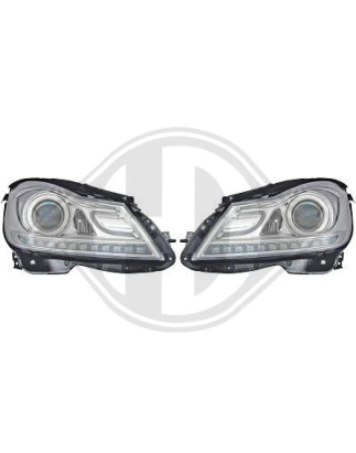SET FARI ANTERIORI Mercedes classe C W204 11-15 (Cod. D-1672886)