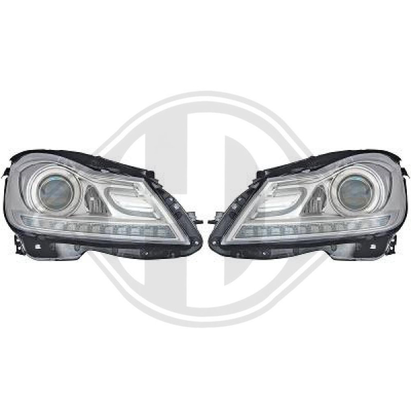 SET FARI ANTERIORI Mercedes classe C W204 11-15 (Cod. D-1672886) SET FARI ANTERIORI Mercedes classe C W204 11-15 (Cod. D-1672886)