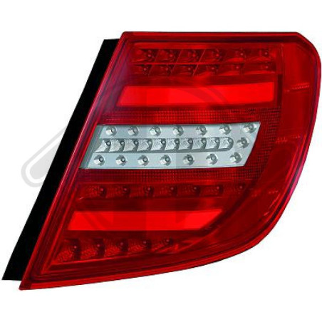 Kit fanalino posteriore Mercedes classe C W204 07-11 (Cod. D-1672895)