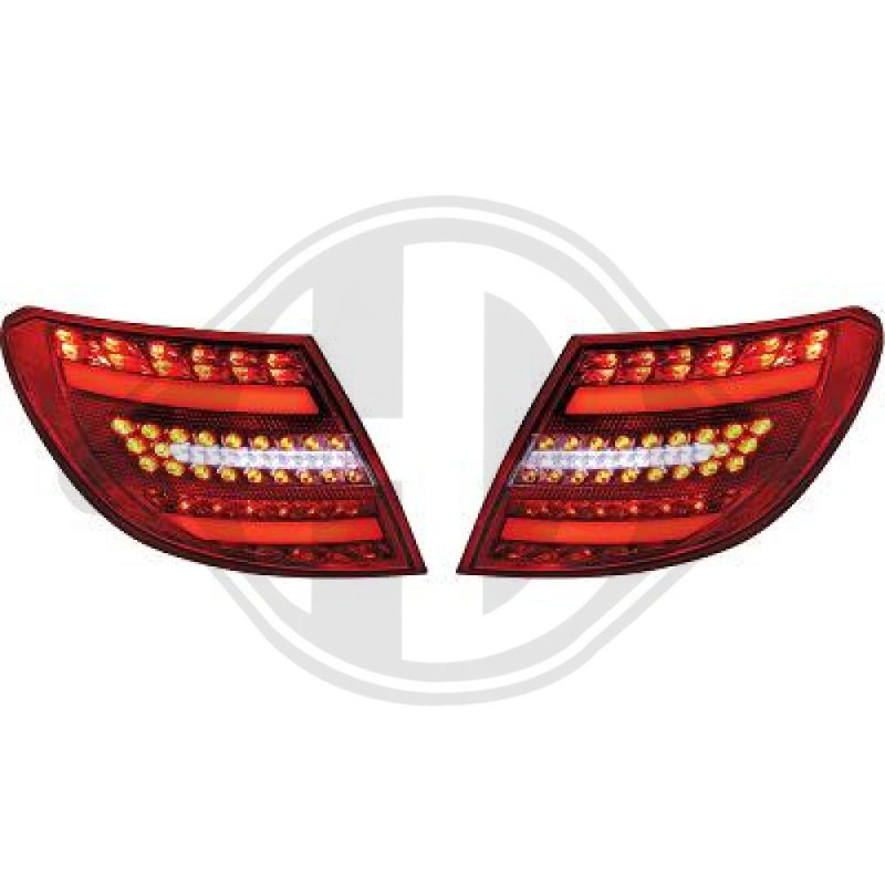 Kit fanalino posteriore Mercedes classe C W204 07-11 (Cod. D-1672995)