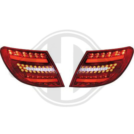 Kit fanalino posteriore Mercedes classe C W204 07-11 (Cod. D-1672995)
