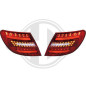 Kit fanalino posteriore Mercedes classe C W204 07-11 (Cod. D-1672995)
