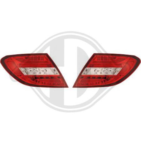 Kit fanalino posteriore Mercedes classe C W204 11-15 (Cod. D-1672997)