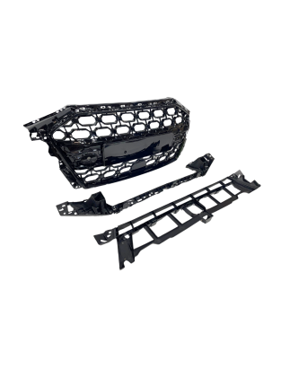 Griglia  Audi A3 2021+ Look RS3 Black (Cod. E-TCARS57)