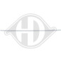Modanatura decorativa/ protettiva Portiera anteriore Sx Mercedes classe C Berl./Station wagon W205 1