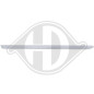 Modanatura decorativa/ protettiva Portiera posteriore Sx Mercedes classe C Berl./Station wagon W205 