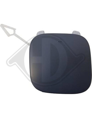 Coperchio gancio traino posteriore Mercedes classe C Berl./Station wagon W206 21- (Cod. D-1674269)