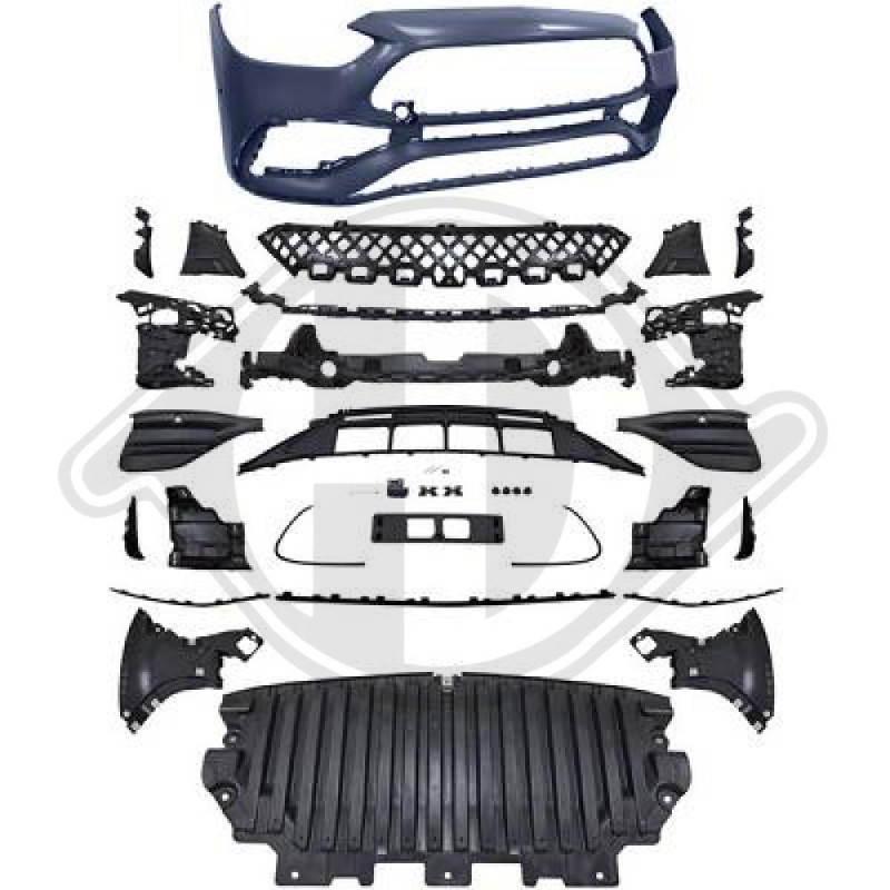 Paraurti anteriore Mercedes classe C W206 Lim/Cpe/Tour. 21- (Cod. D-1674350)