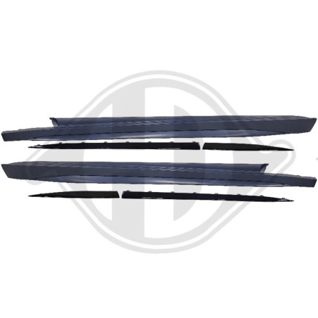 Set Minigonne sottoporta Mercedes classe C W206 Lim/Cpe/Tour. 21- (Cod. D-1674362)